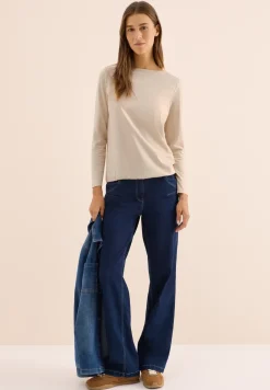 Shirt in effen kleur