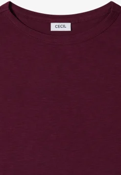 Shirt in effen kleur