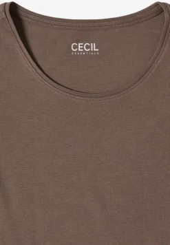 Shirt in effen kleur
