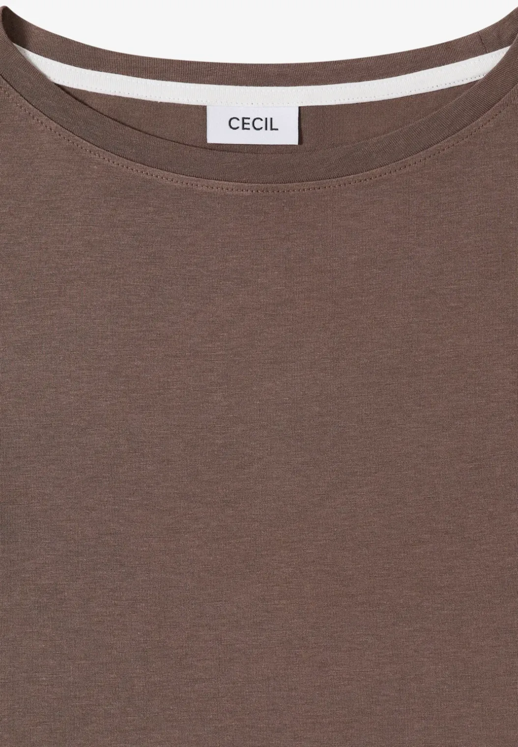 Shirt in effen kleur