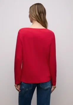 Shirt in effen kleur