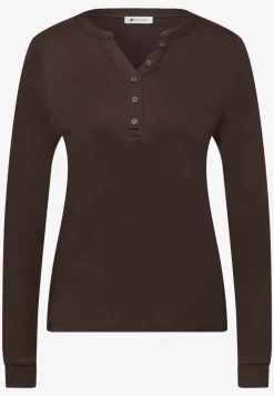 Shirt in effen kleur
