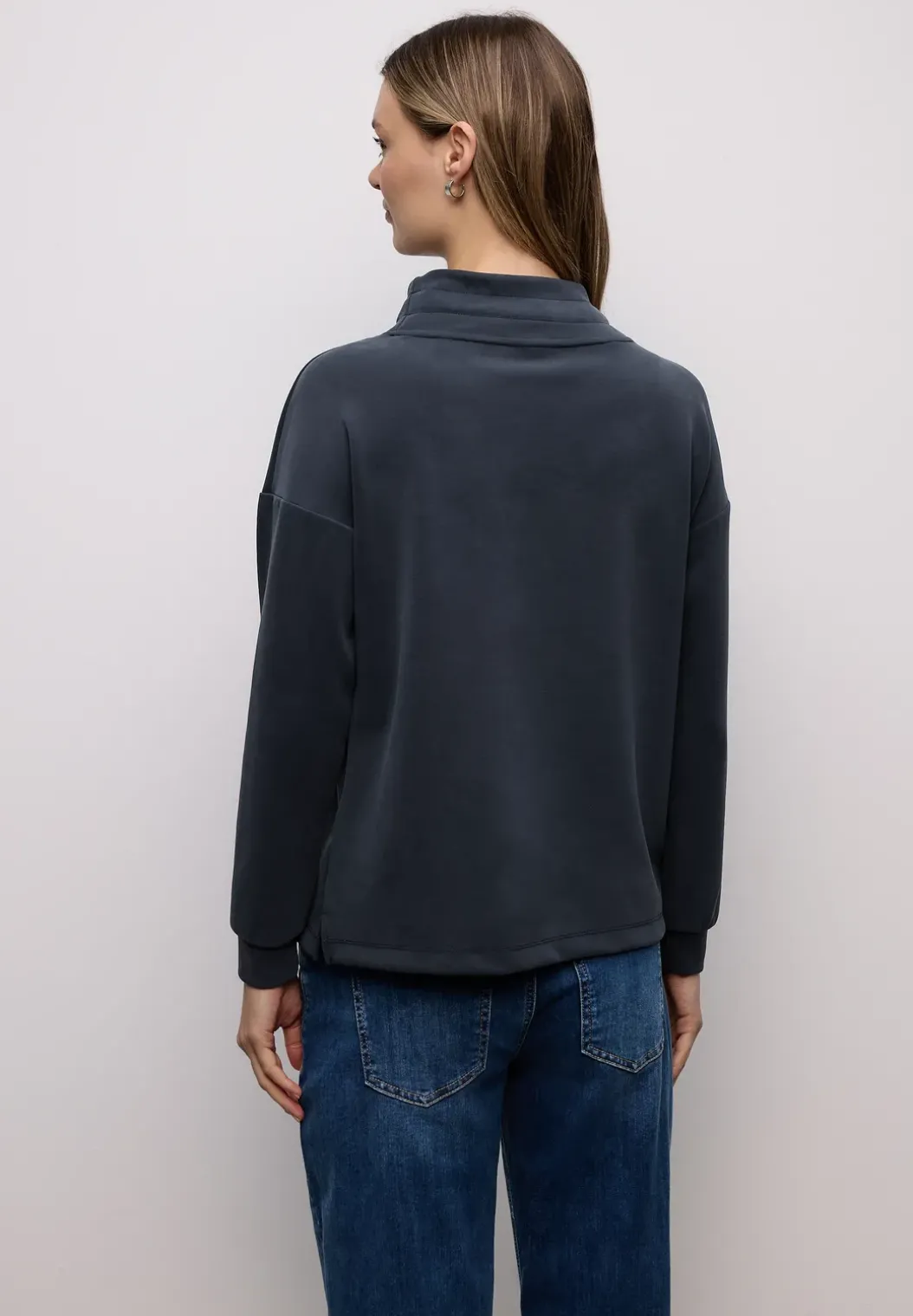 Shirt in effen kleur