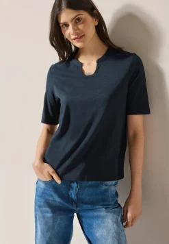 Shirt in tuniek-look