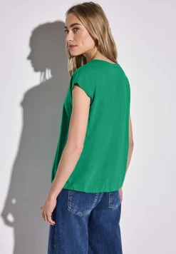 Shirt in tuniek-look