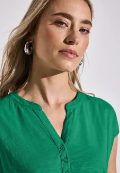 Shirt in tuniek-look