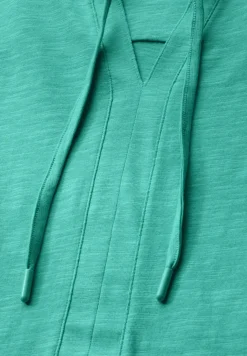 Shirt in tuniek-look
