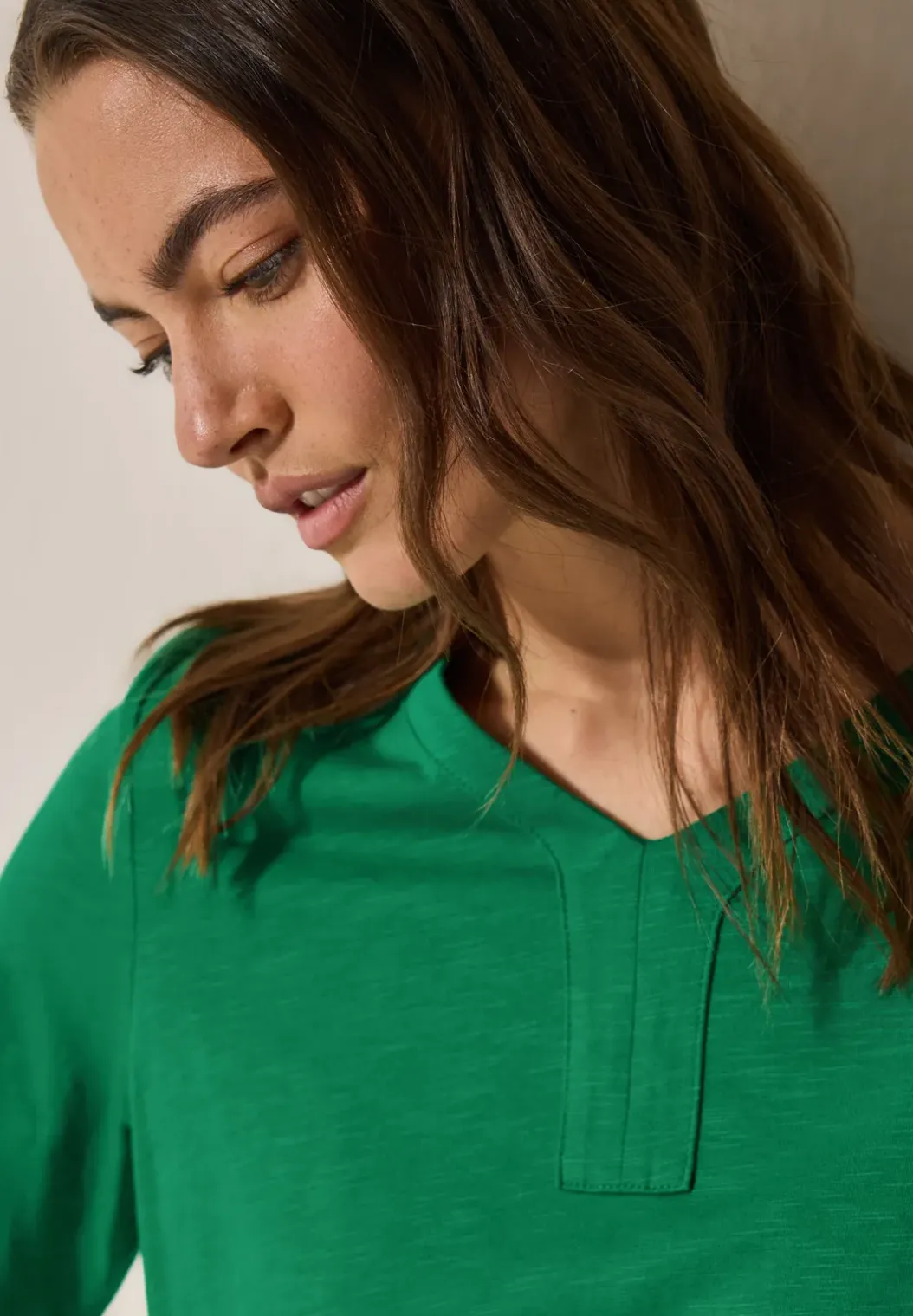 Shirt in tuniek-look