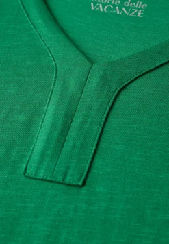 Shirt in tuniek-look