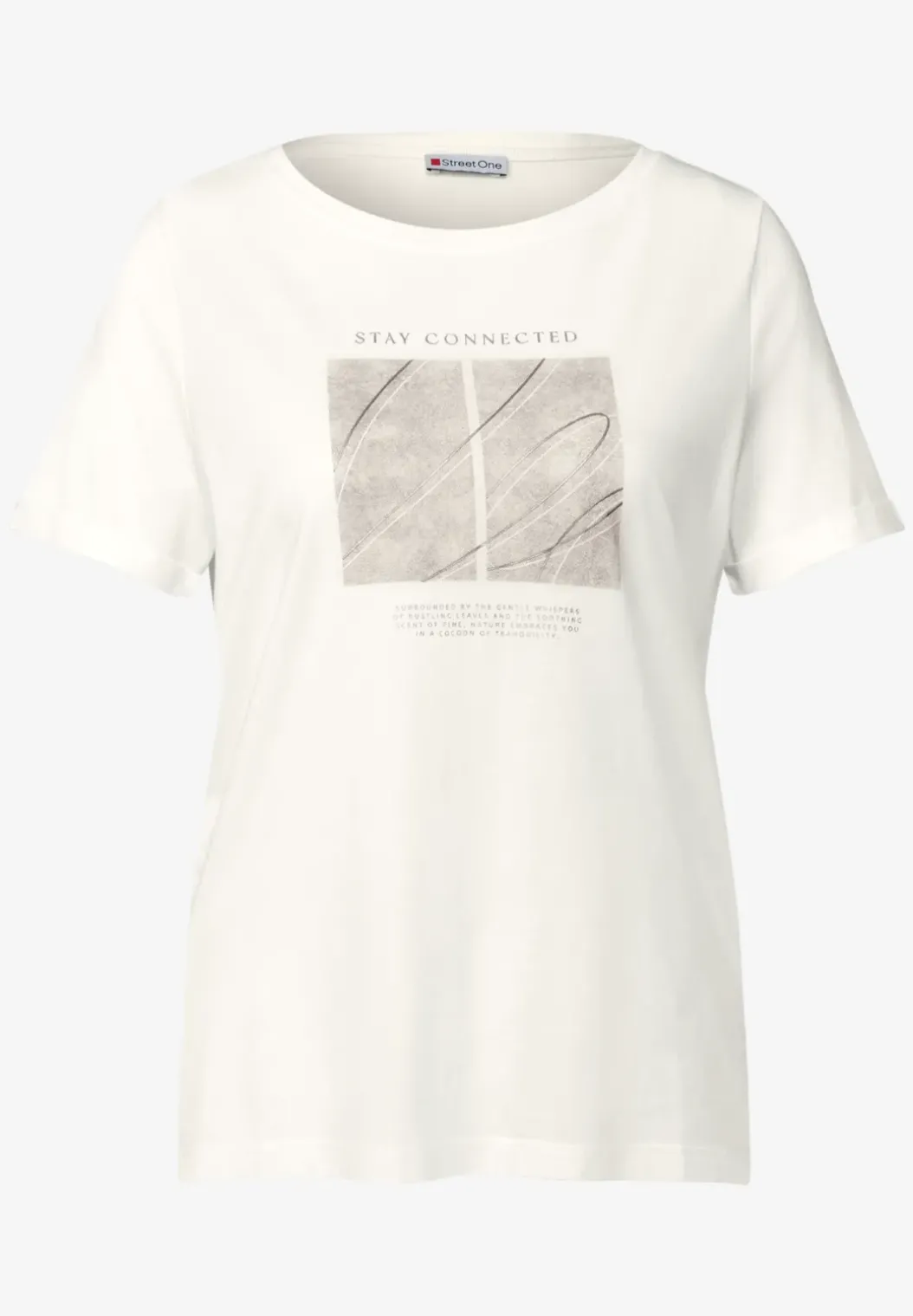 Shirt met artwork en omslag