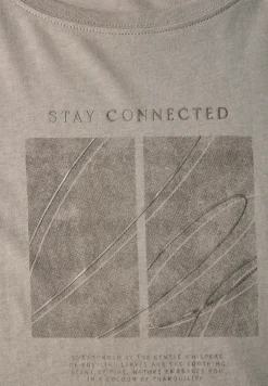 Shirt met artwork en omslag