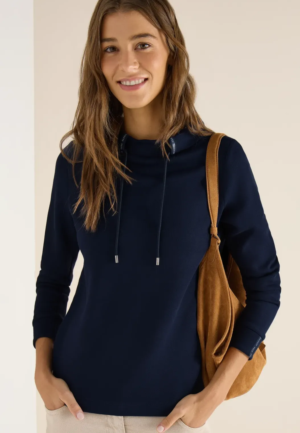 Shirt met banddetail