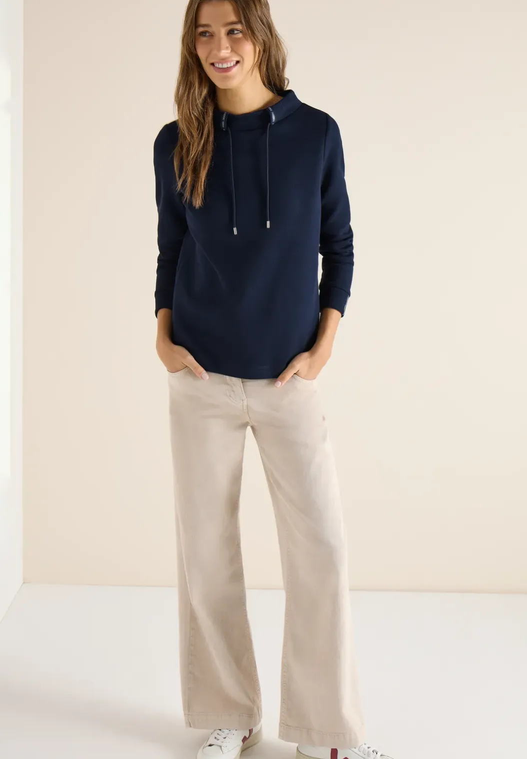 Shirt met banddetail