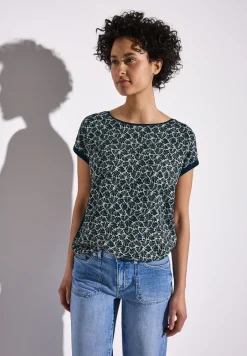 Shirt met bedrukte voorkant