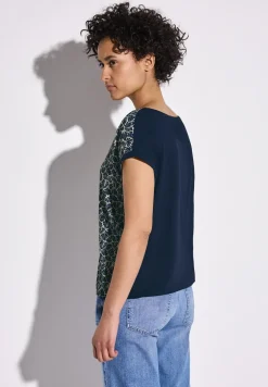 Shirt met bedrukte voorkant