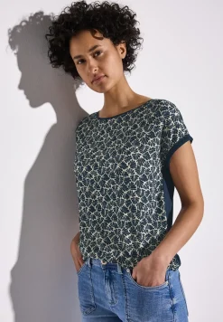 Shirt met bedrukte voorkant