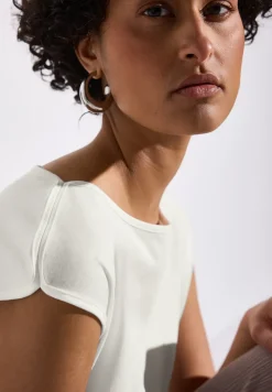 Shirt met boothals