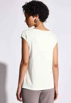 Shirt met boothals