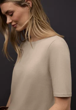 Shirt met boothals