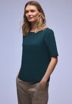 Shirt met boothals