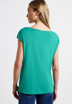 Shirt met boothals