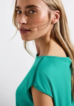 Shirt met boothals