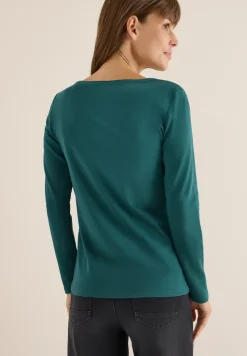 Shirt met boothals