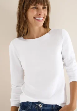 Shirt met boothals