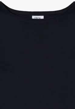 Shirt met boothals