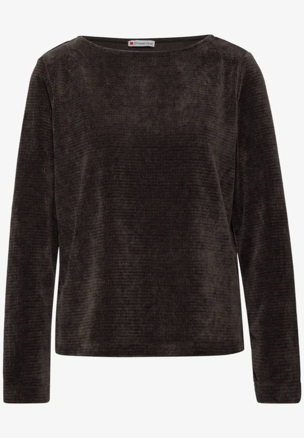 Shirt met boothals
