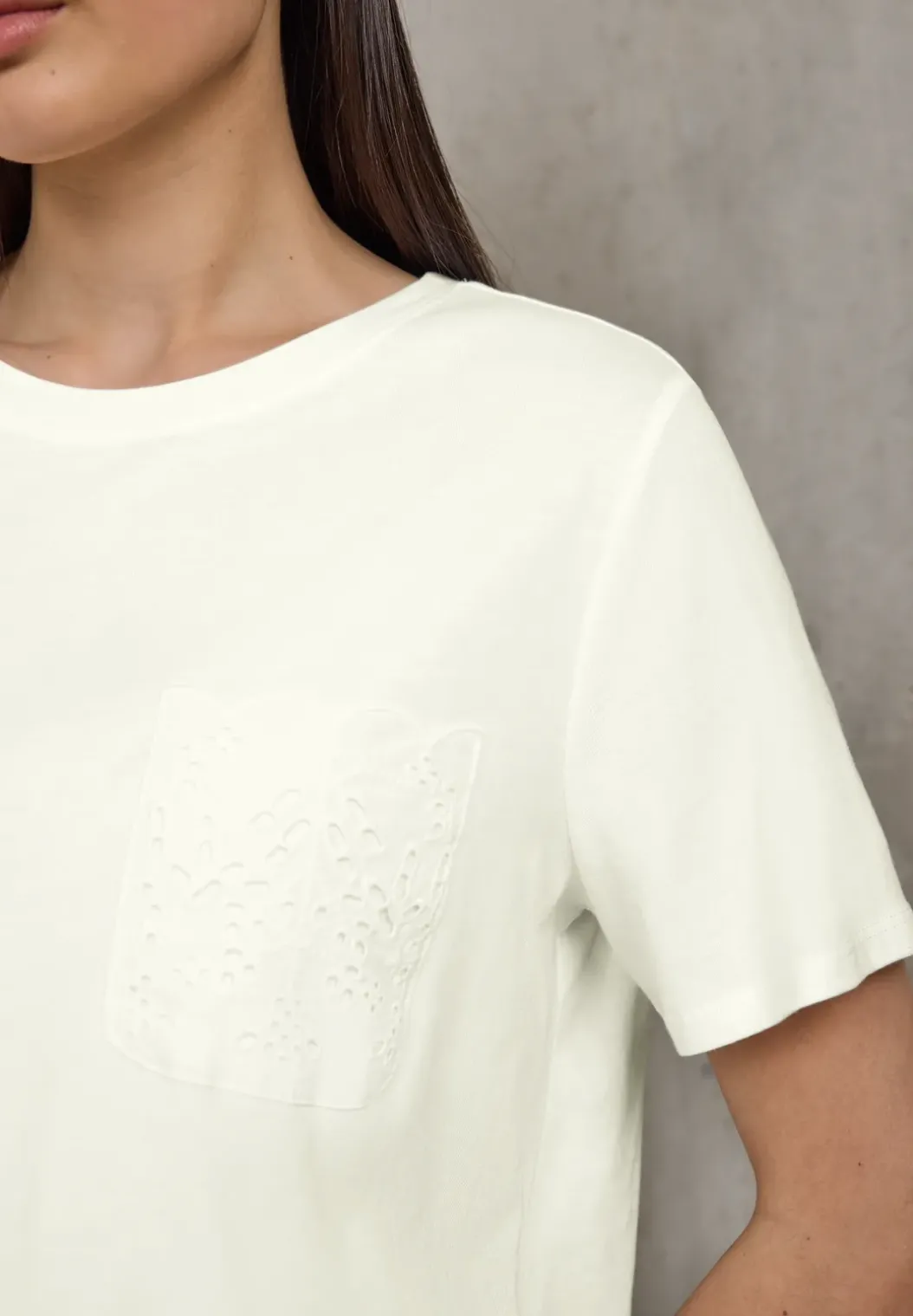 Shirt met borstzak