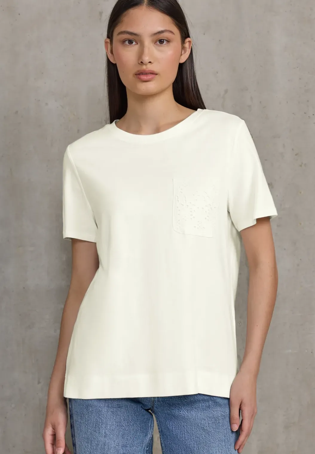 Shirt met borstzak