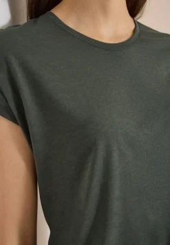 Shirt met burn-out look