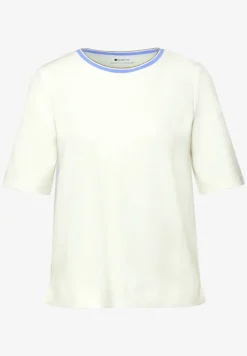 Shirt met contrastdetail