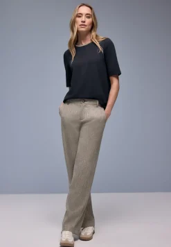 Shirt met contrastdetail