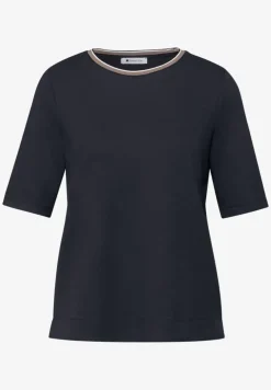 Shirt met contrastdetail