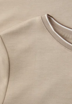 Shirt met contrastdetail
