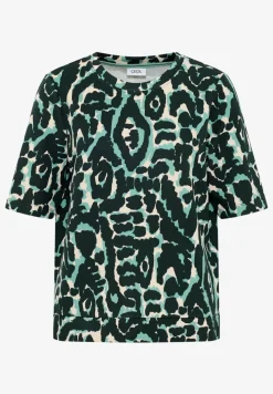 Shirt met Cupro Touch print