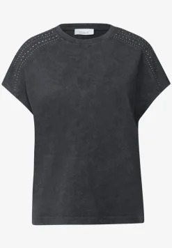 Shirt met edelstenen
