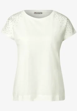 Shirt met edelstenen