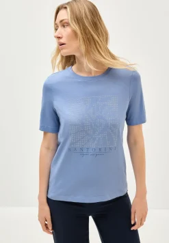 Shirt met edelstenen