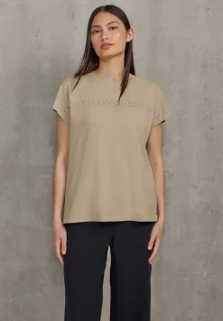 Shirt met edelstenen