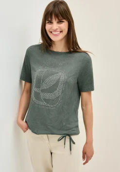 Shirt met edelstenen