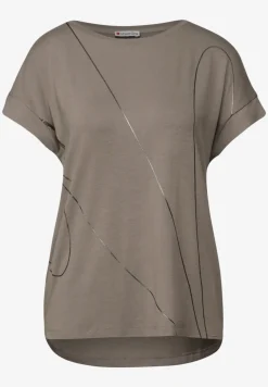 Shirt met fijne lijntjes