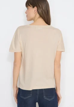 Shirt met foliedruk