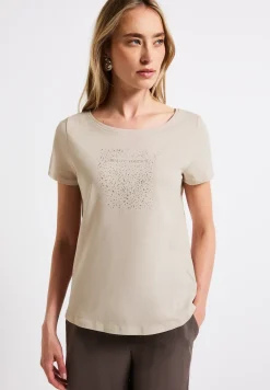Shirt met foliedruk
