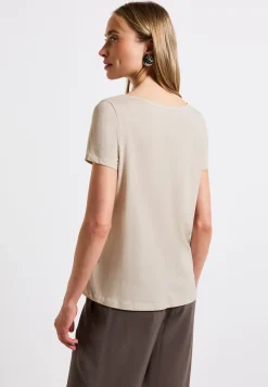 Shirt met foliedruk