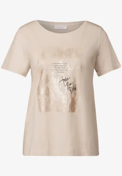Shirt met foliedruk