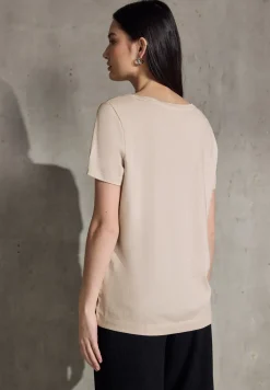 Shirt met foliedruk