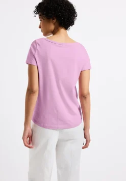 Shirt met foliedruk